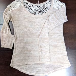 Knitted Lace sweater